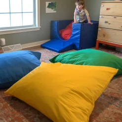 Giant Cuddle-Up Pillows | Set of 4 | Soft, Cozy, and Safe Floor Seating