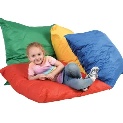 Giant Cuddle-Up Pillows | Set of 4 | Soft, Cozy, and Safe Floor Seating