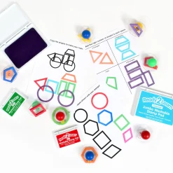 Giant Knobbed Geometric Shape Stampers
