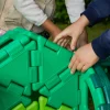 Giant Polydron Dinosaur Construction Set | 130 Piece STEM Building Toy with Interlocking Panels, Claws & Eyes