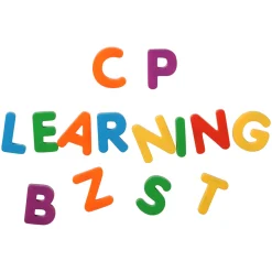Giant Uppercase Magnetic Letters | 40-Piece Alphabet Set