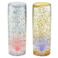 Glitter LED Calm Down Jars | 2-Pack Sensory Glitter Lights