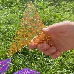 Glitter Panels 21-Piece Set | Acrylic Color and Shape Exploration for Sensory Play