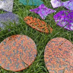 Glitter Panels 21-Piece Set | Acrylic Color and Shape Exploration for Sensory Play