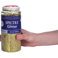 Glitter 1 pound Jar - Gold