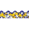 Gold & Silver Stars Border Trim