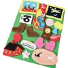 Goodnight Moon Puppet and Props Storytelling Set with Board Book* | Bunny Hand Puppet, 19 Fabric Story Props, Backdrop & Storage Bag