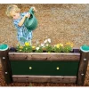 Green Thumb Planter Box (Recycled Plastic & Metal)