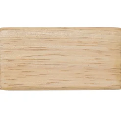 Half Pillar Block | Individual Wood Unit Blocks