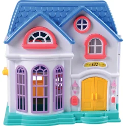 Happy Home Take-Along Doll House | 33 Piece Set