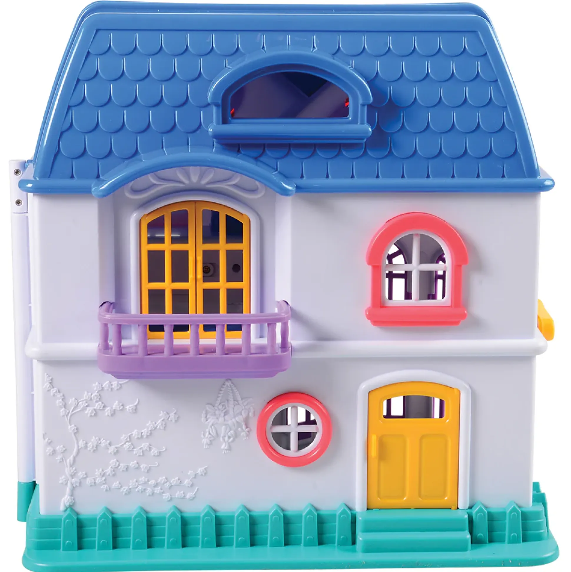 Happy Home Take-Along Doll House | 33 Piece Set