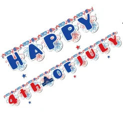 Happy 4th of July Classroom Banner Decoration
