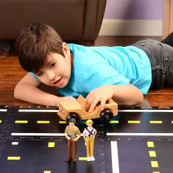 Hardwood Jeep Toy | Pretend Play Vehicle