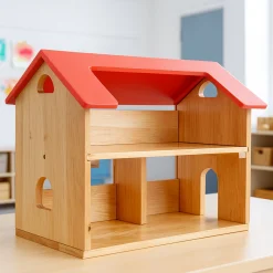 Hardwood Pretend Play Dollhouse
