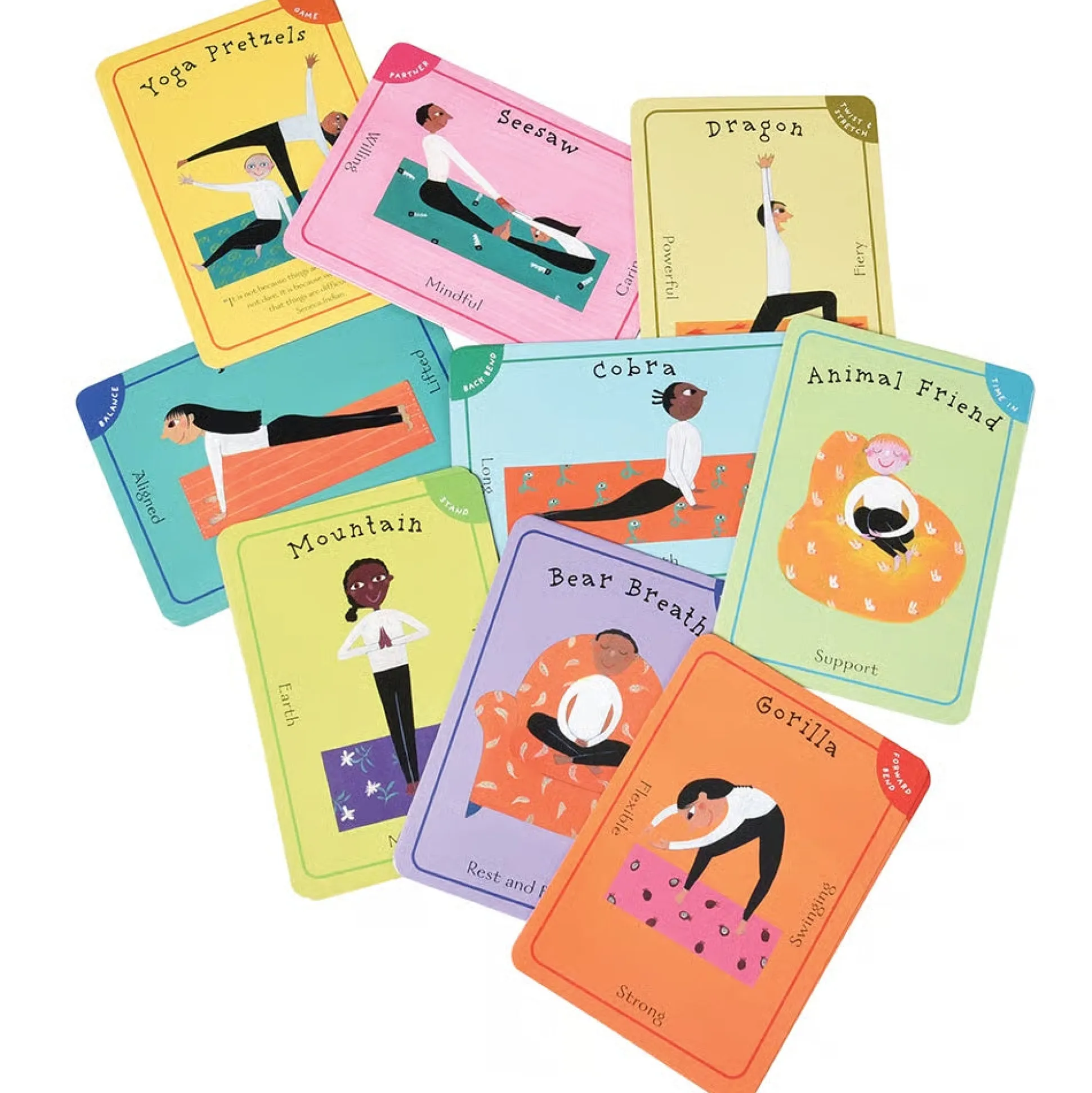 Healthy Bodies, Healthy Minds Yoga & Wellness Activity Card Set | 2-Box 100-Piece Set