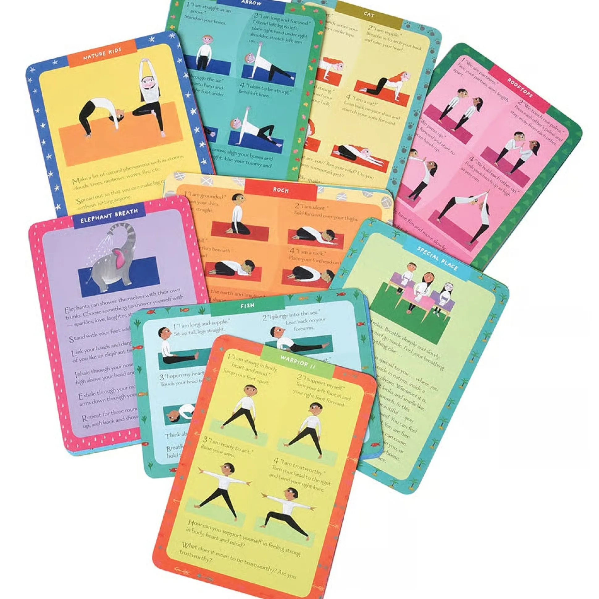 Healthy Bodies, Healthy Minds Yoga & Wellness Activity Card Set | 2-Box 100-Piece Set