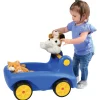 Heavy-Duty Low-Profile Toddler Big Blue Wagon | Perfect for Indoor & Outdoor Play