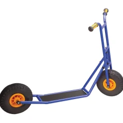 Heavy-Duty 2-Wheel Playground Scooter | Steel Frame with Powder Coating, Solid Polyurethane Tires & Non-Slip Handlebars