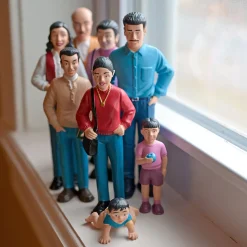 Hispanic Pretend Play Vinyl Family Figurines | 8 Piece Set