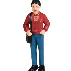 Hispanic Pretend Play Vinyl Family Figurines | 8 Piece Set