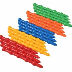 100 Hold-Tight Stacking Pegs Set | Fine Motor Skills, Creativity & Cognitive Development