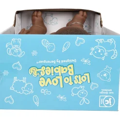 Huggable 14" African American Baby Doll | Soft Vinyl with Detailed Features