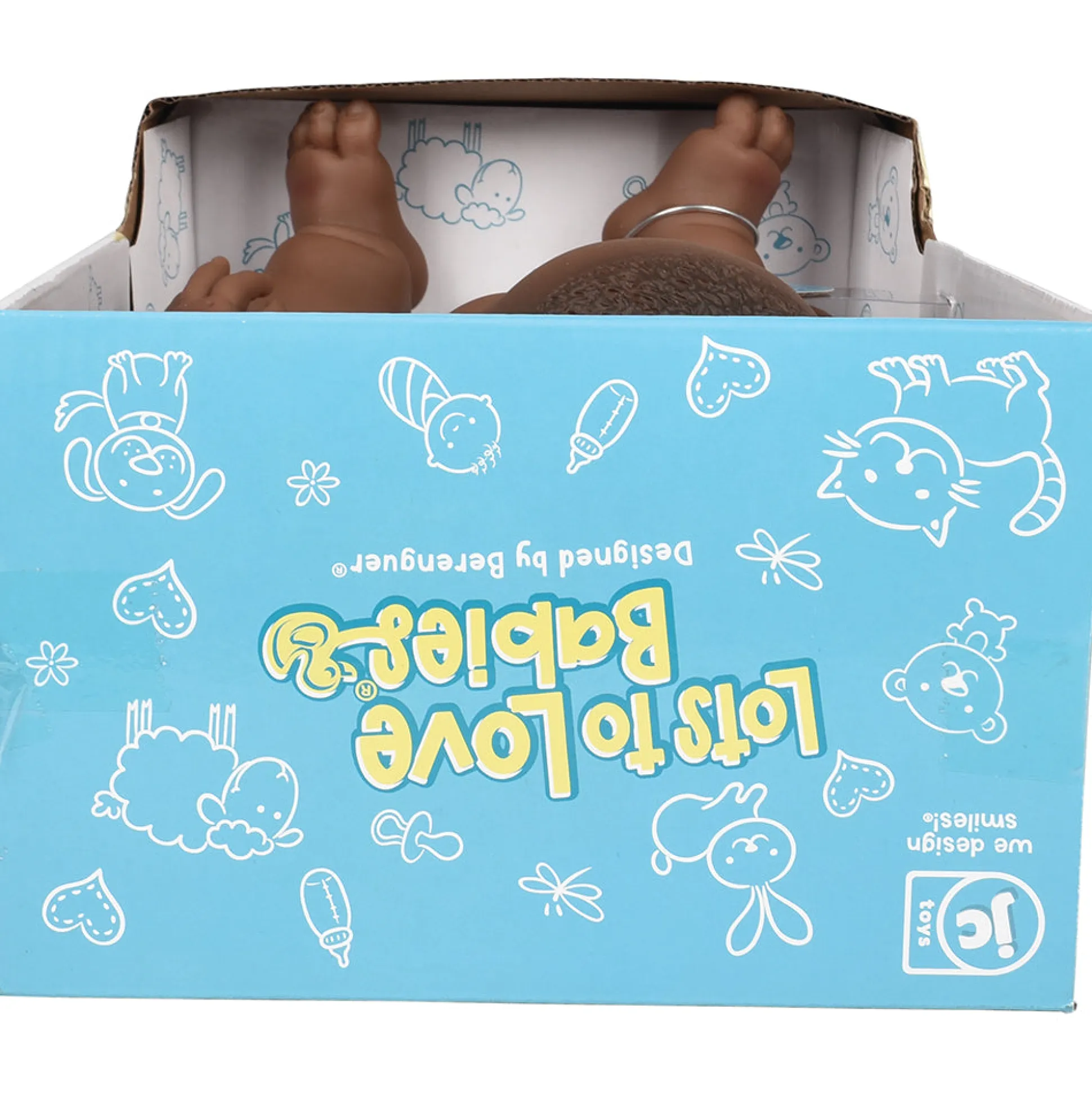 Huggable 14" African American Baby Doll | Soft Vinyl with Detailed Features