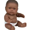 Huggable 10" African American Baby Doll | Soft Vinyl with Detailed Features