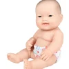 Huggable 14" Asian Baby Doll | Soft Vinyl with Detailed Features