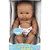 Huggable 14" Hispanic Baby Doll | Soft Vinyl with Detailed Features