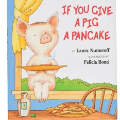 If You Give A Pig a Pancake Puppet, Props and Book Set*