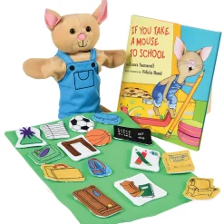 If You Take a Mouse to School Puppet, Props & Book Set*