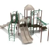 Imperial Springs Adventure Playground Set | Multi-Slide, Overhead Climbers for Ages 5–12