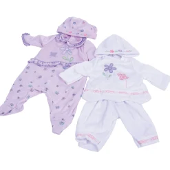 16 Inch Baby Doll with Outfits & Accessories | Soft Nurturing Play Doll Set