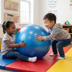 36-inch Blue Tumble Ball | Durable, Non-Slip Super Size Ball