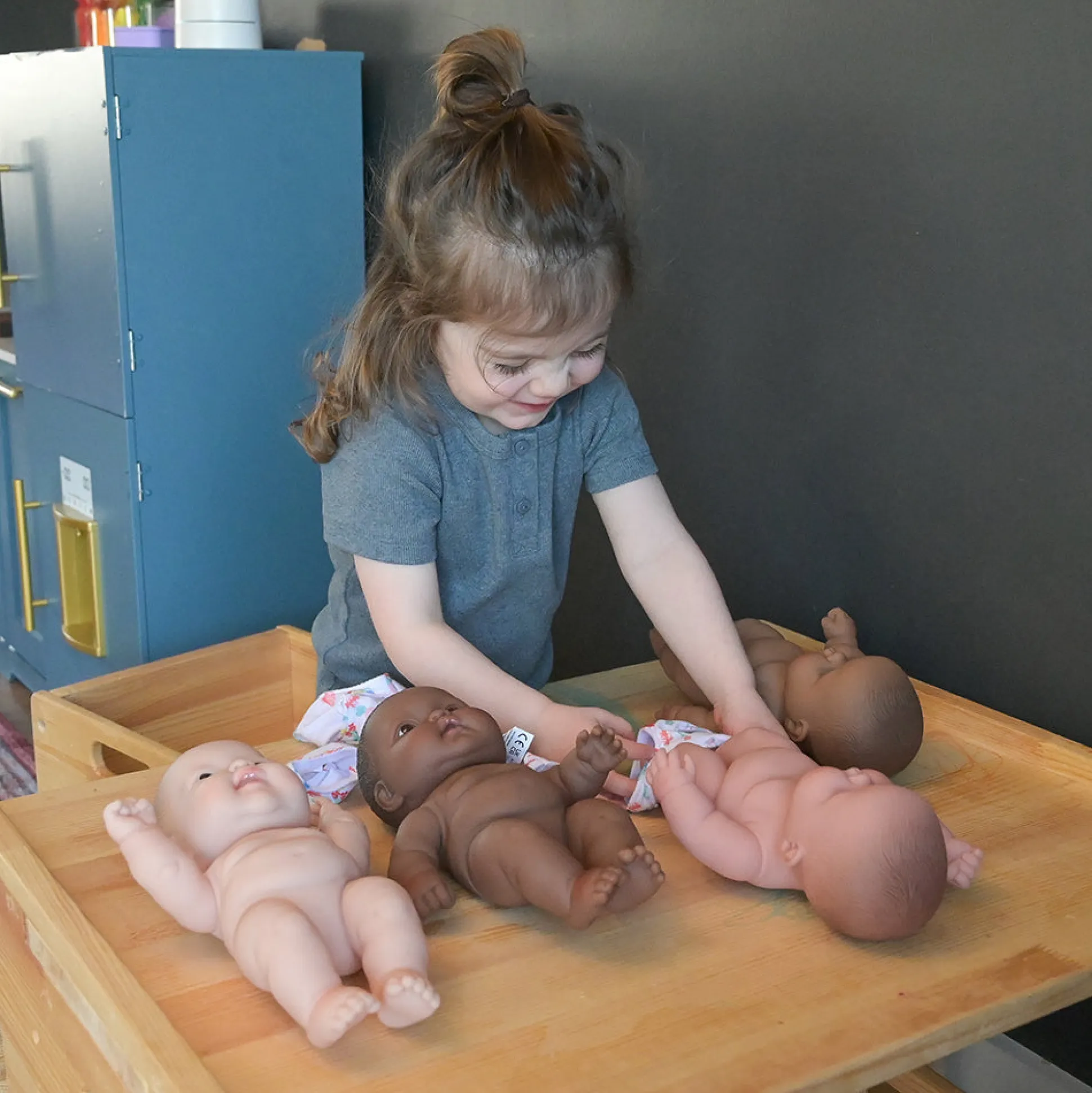 10 Inch Huggable Multicultural Baby Dolls | Set of 4 Soft Vinyl Realistic Baby Dolls