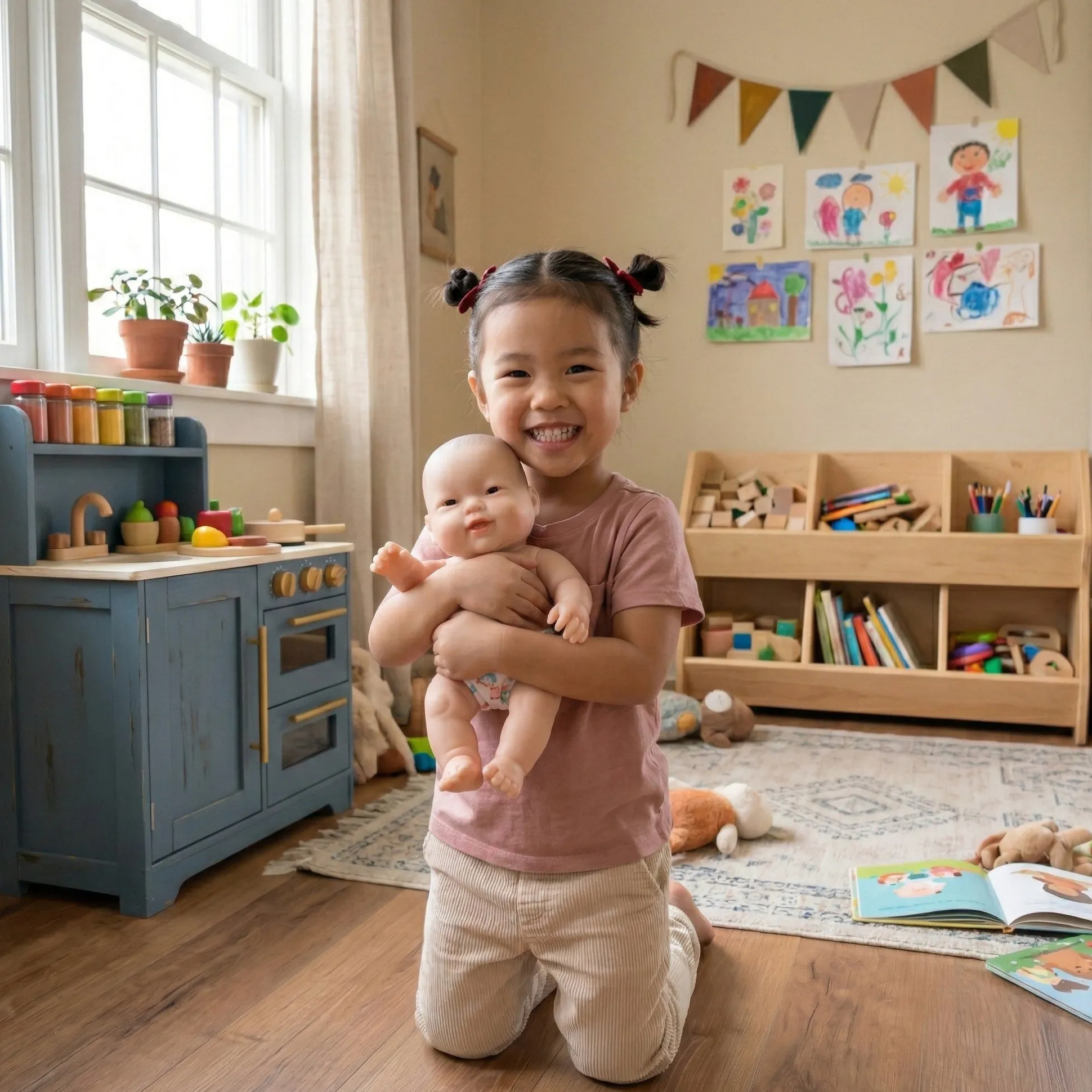 10 Inch Huggable Multicultural Baby Dolls | Set of 4 Soft Vinyl Realistic Baby Dolls