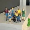 Inclusive Friends with Diverse Abilities | Set of 6 Vinyl Figure Set