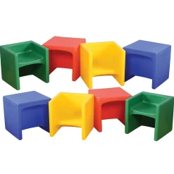 3-in-1 Cube Chairs Set | 8 Pieces