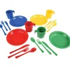 Indestructible Play Dishes | 20-Piece Unbreakable Pretend Dining Set