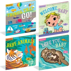 Indestructibles™ Word Books 4-Piece Set | Chew-Proof, Washable, and Rip-Proof