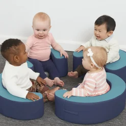 Infant Communication Circle | 4-Piece Baby Sit-Up Support Cushion Set