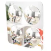 Infant & Toddler Sensory Bubble Dome Mirror | Durable Acrylic Wall Mirror