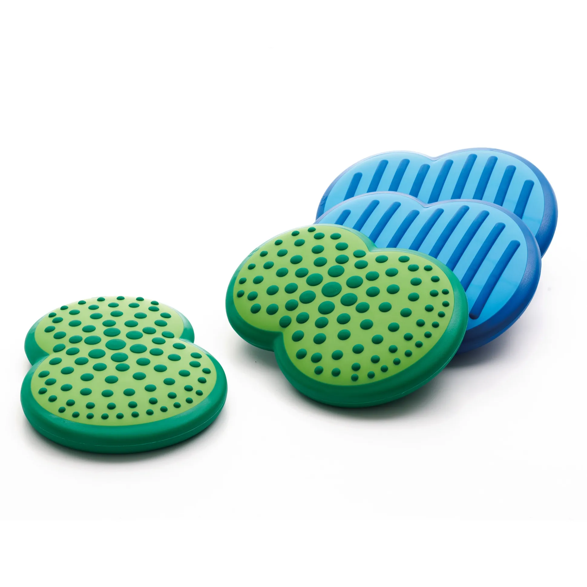 Inflatable Balance Stepping Clouds | Portable Balance Path Set with Textured Sensory Surfaces