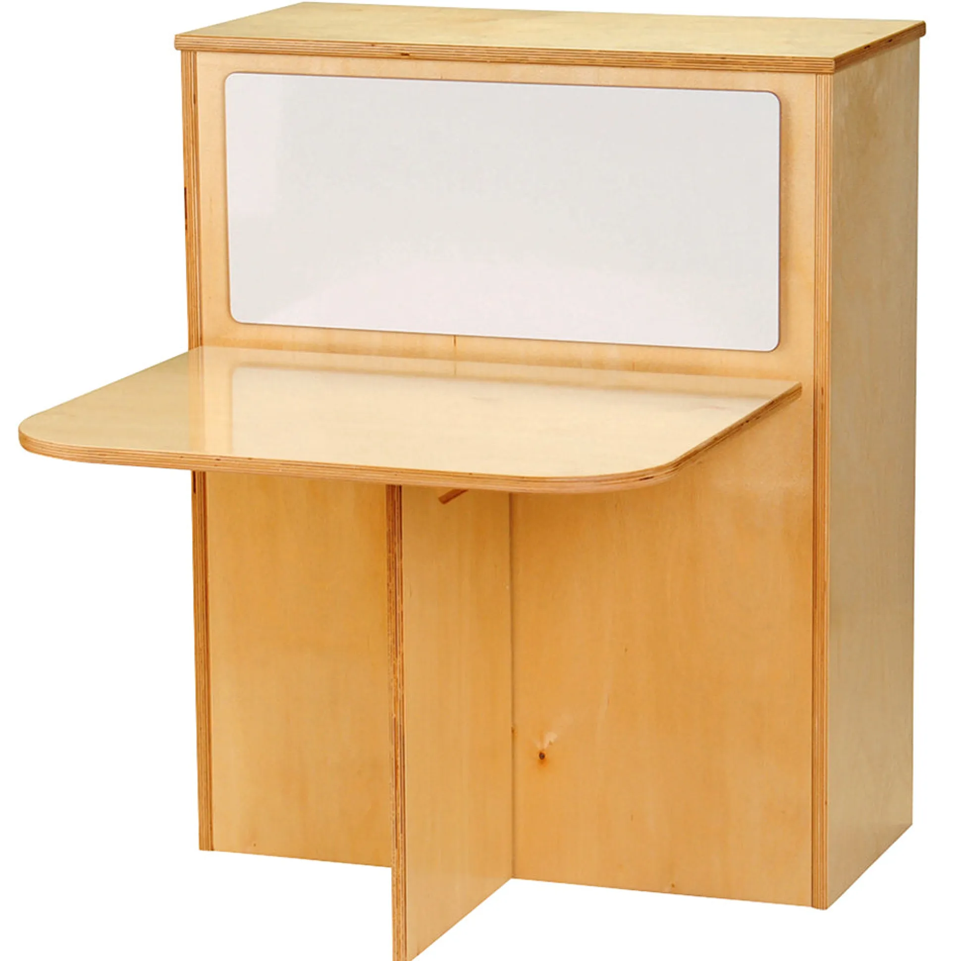 2-in-1 Learning Center with Stools and Dry-Erase Board
