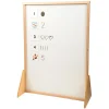 3-in-1 Magnetic STEM Easel | Double-Sided Dry-Erase & 3D Tile Building Surface