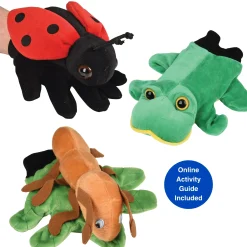 Insect & Amphibian Puppet Learning Kit | Role Play for Language Development & STEM Enrichment