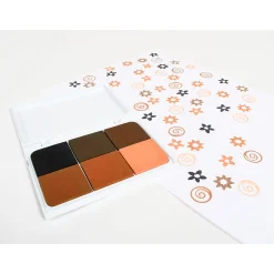 6-in-1 Skin Tones Jumbo Washable Stamp Pad