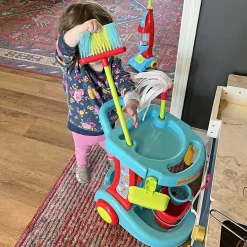 Interactive Kids Cleaning Set with Sound & Motion | Pretend Play Chores 3+