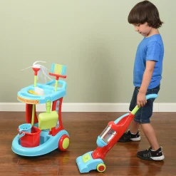 Interactive Kids Cleaning Set with Sound & Motion | Pretend Play Chores 3+